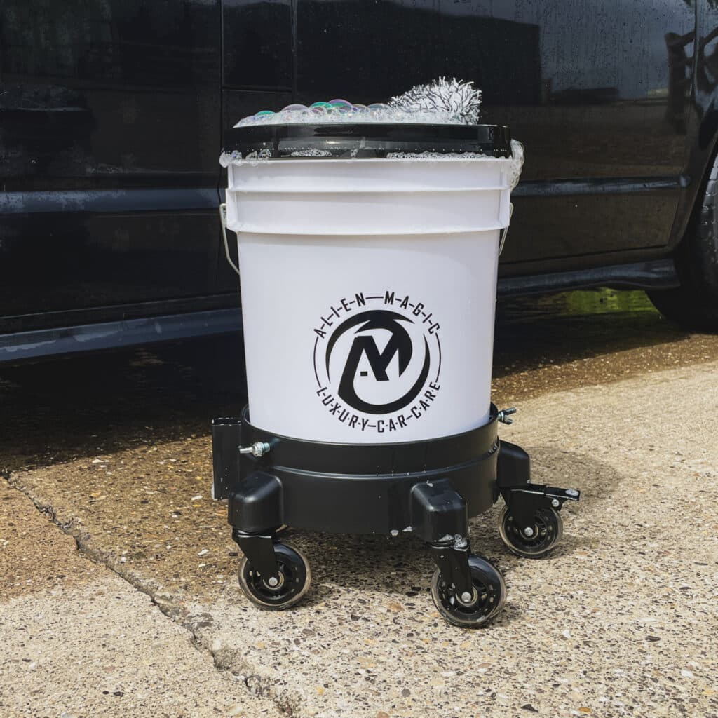 car detailing bucket dolly alien magic car care 1