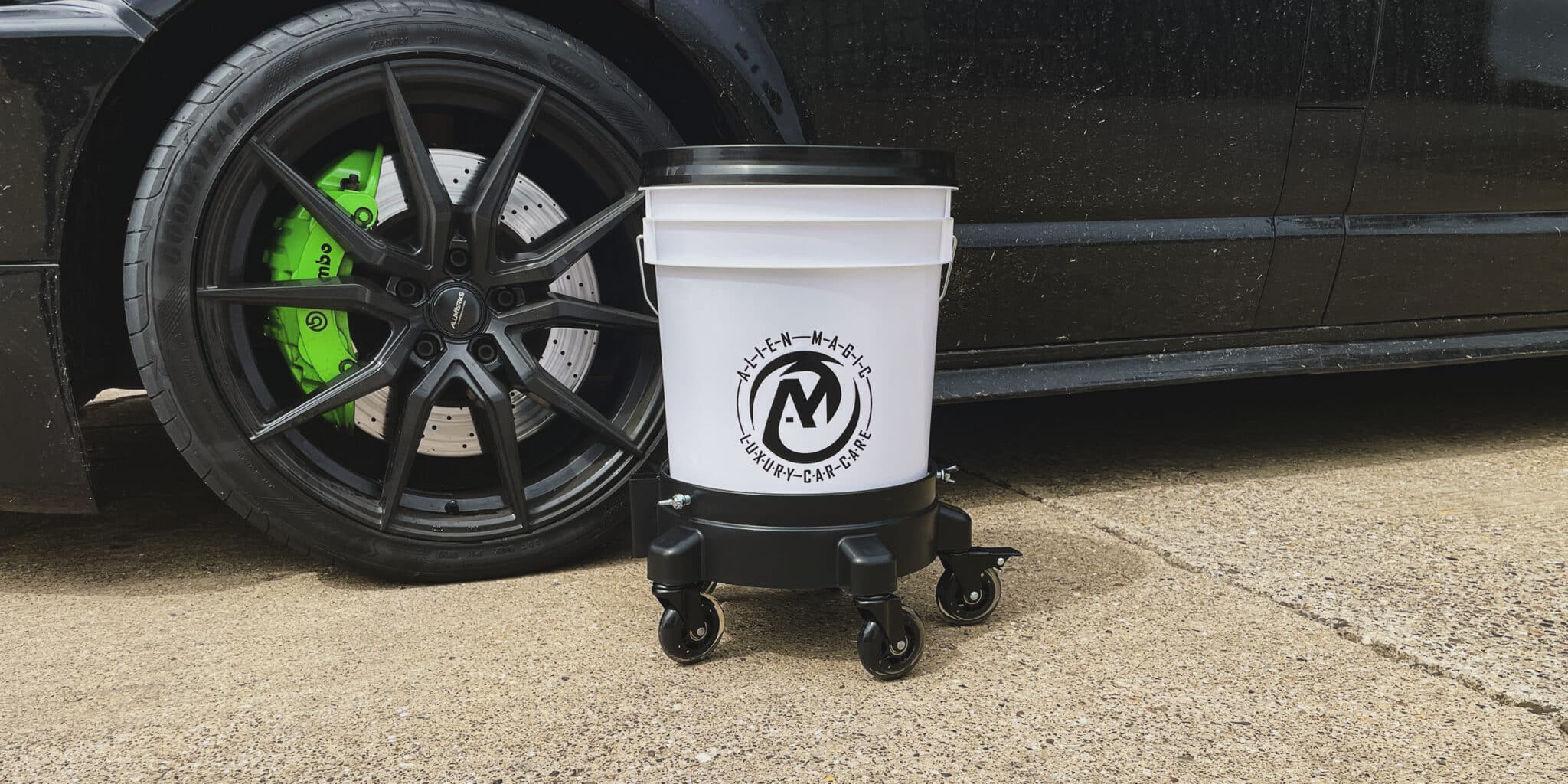 car detailing bucket dolly alien magic car care 4